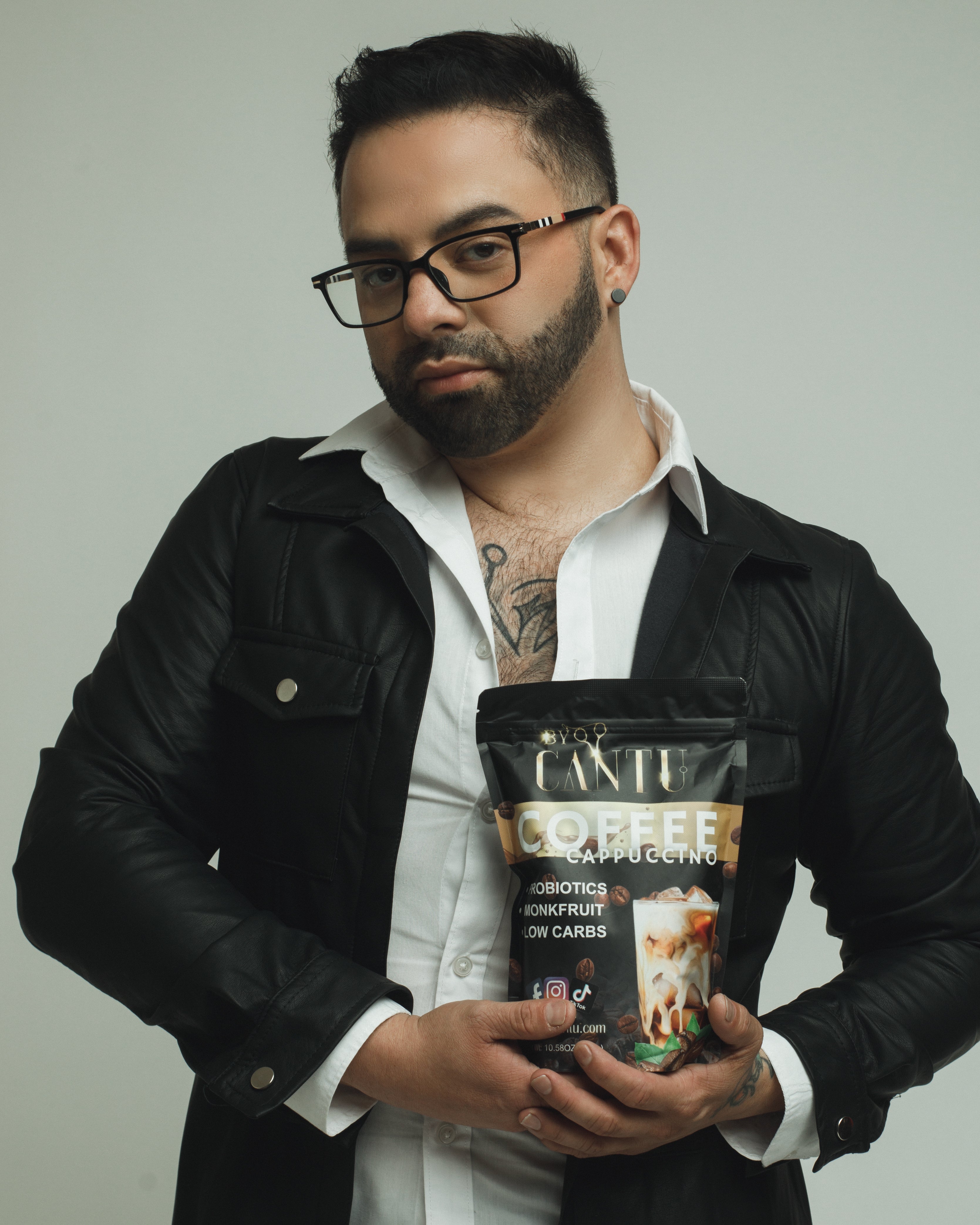 Coffee Cappuccino – Probiotic, Monk Fruit & Low Carb Blend