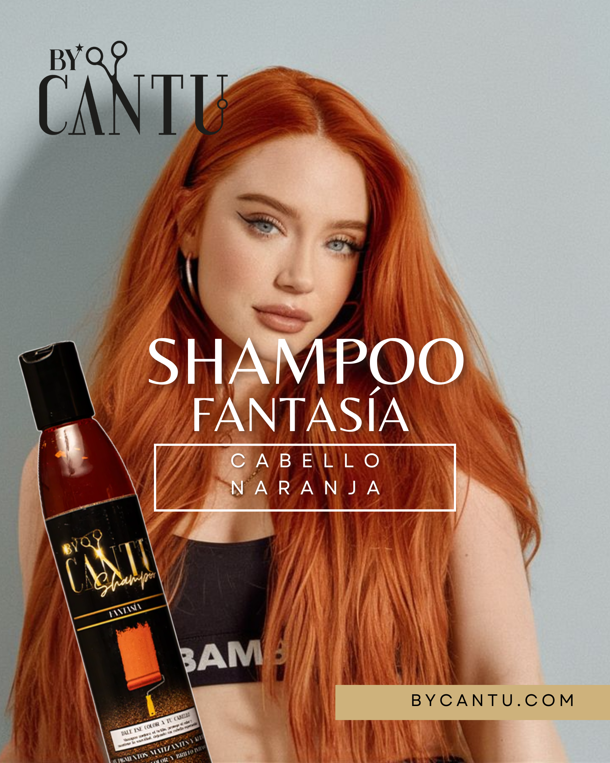 Shampoo Fantasía Cabello Naranja