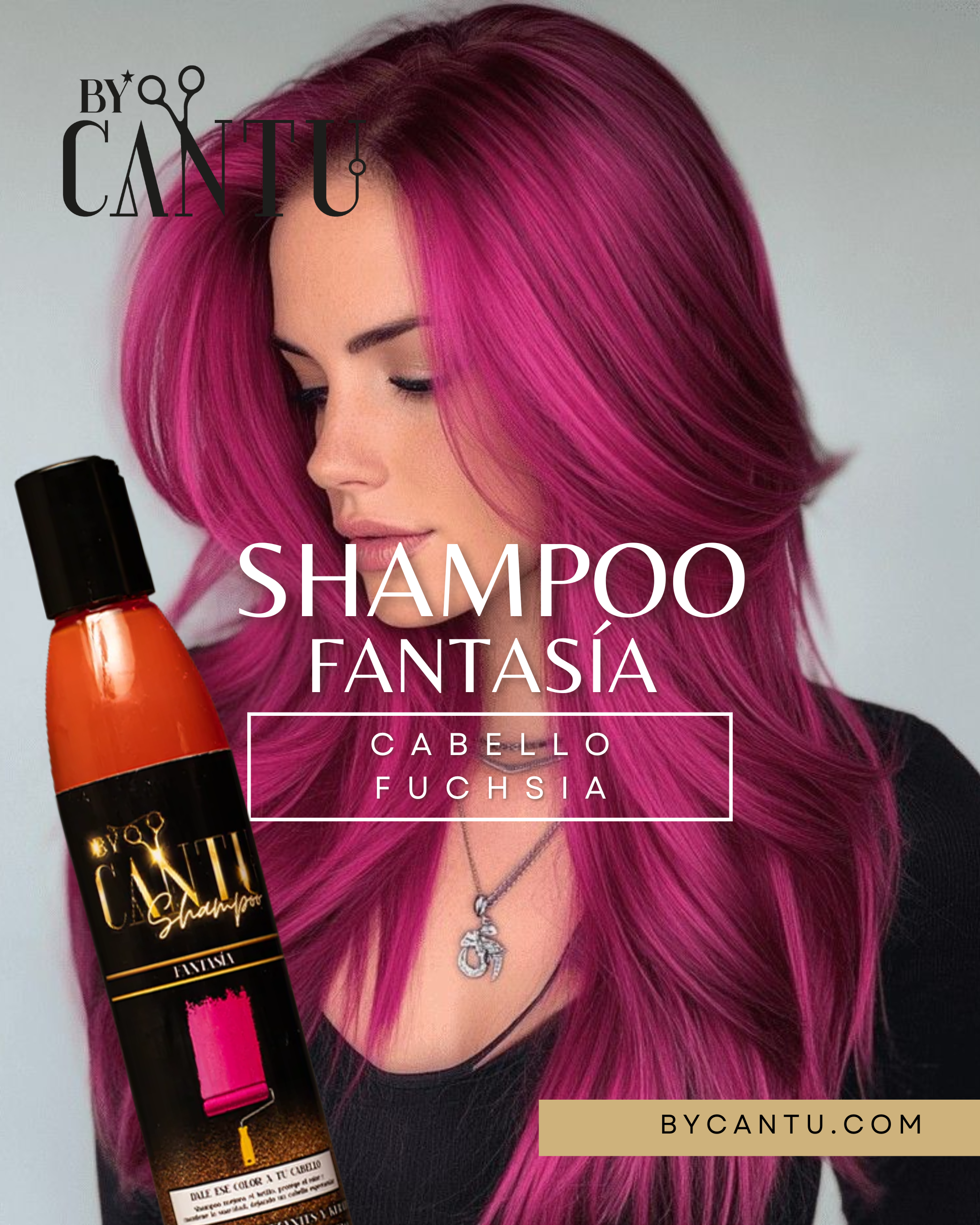 Shampoo Fantasía Cabello Fuchsia