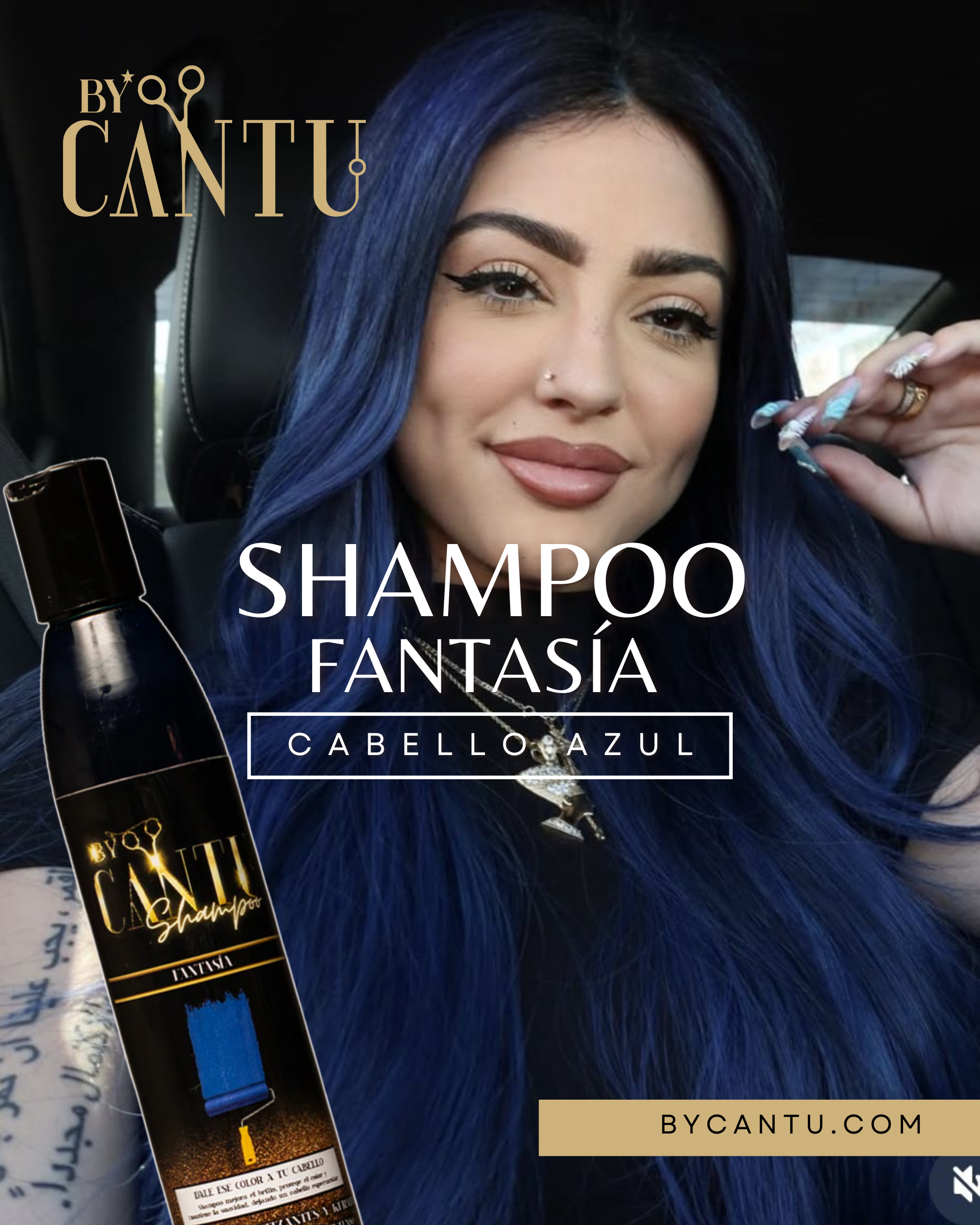 Shampo Fantasía Cabello Azul