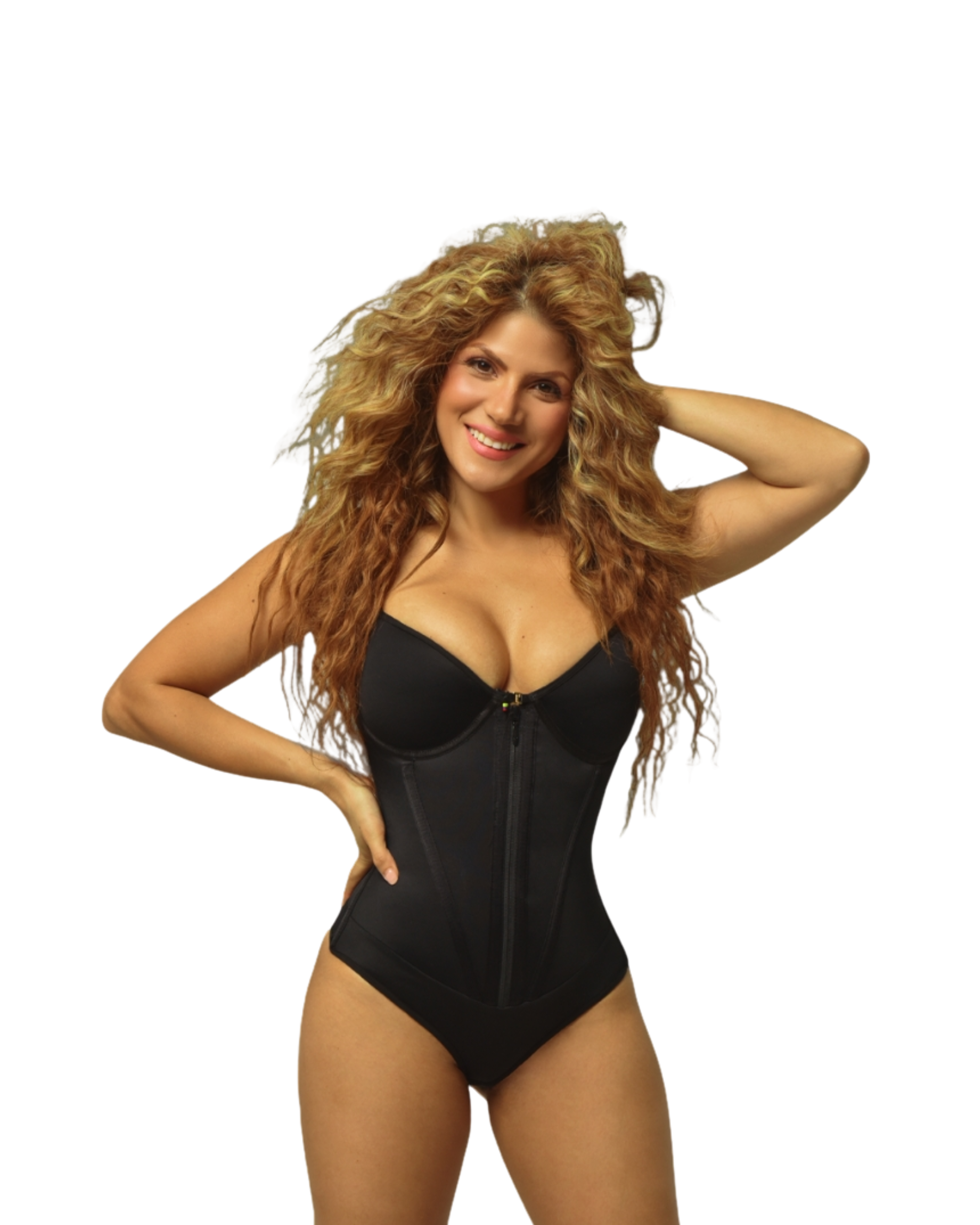 All-in-one Faja Bodysuit – Black