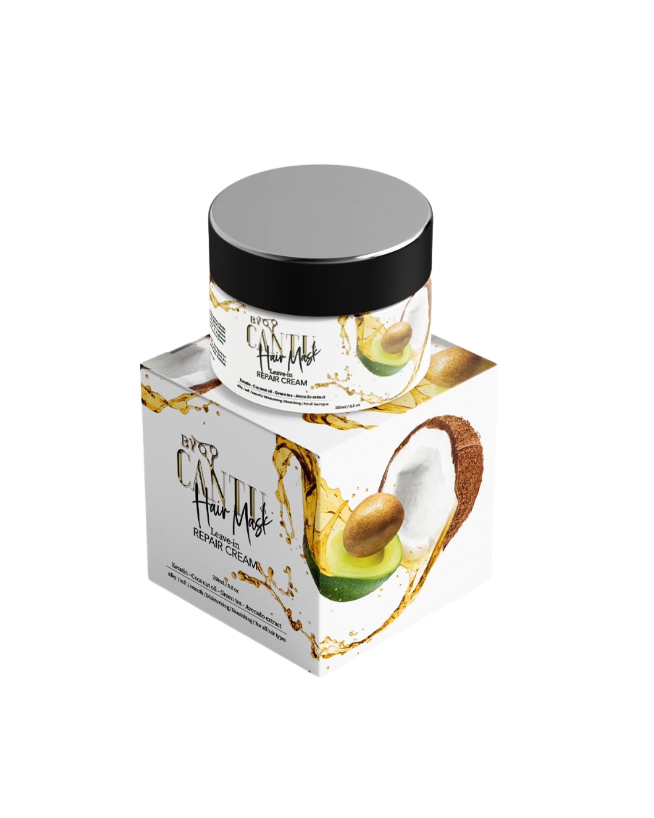 Hair Mask Leave-In Repair Cream – Intensive Hydration and Deep Repair for Dry and Damaged Hair