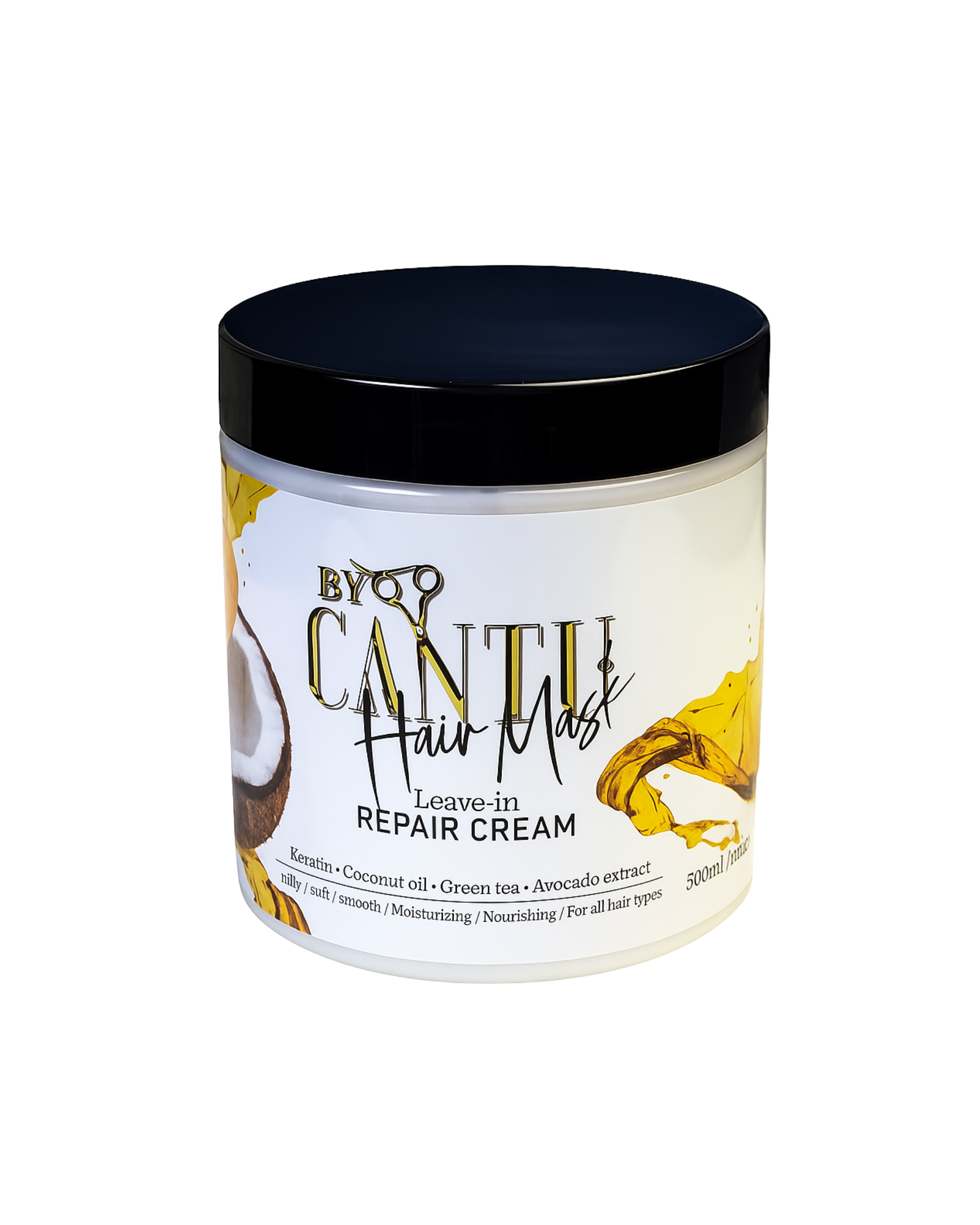 Hair Mask Leave-In Repair Cream – Intensive Hydration and Deep Repair for Dry and Damaged Hair