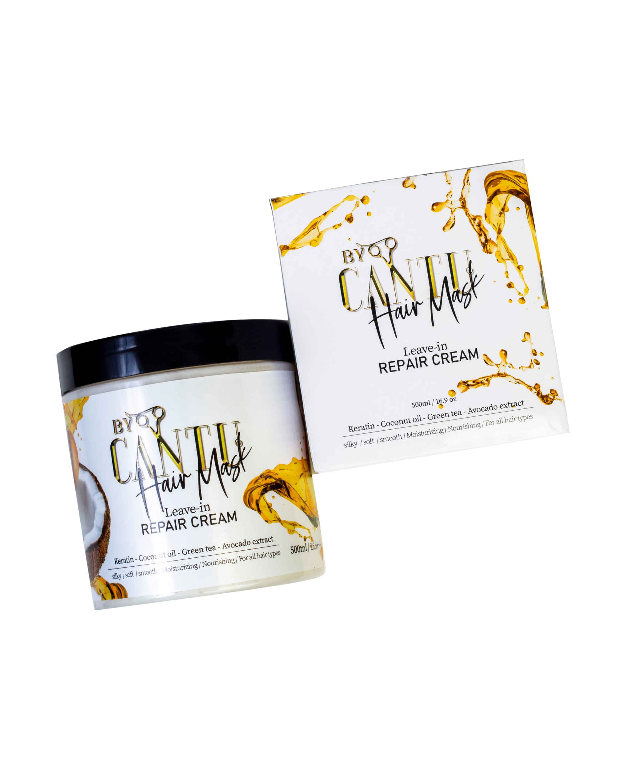 Hair Mask Leave-In Repair Cream – Intensive Hydration and Deep Repair for Dry and Damaged Hair