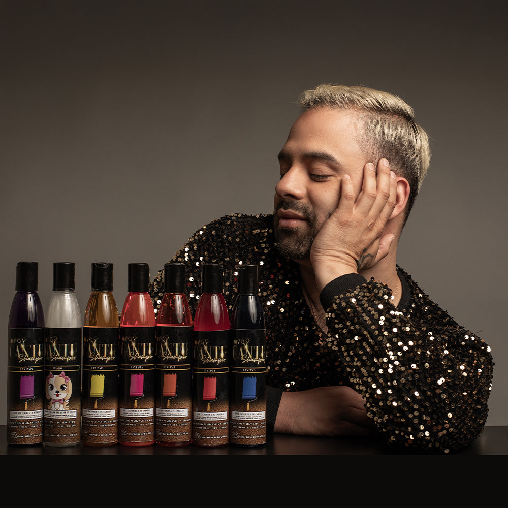 Shampoo Fantasía Cabello Fuchsia