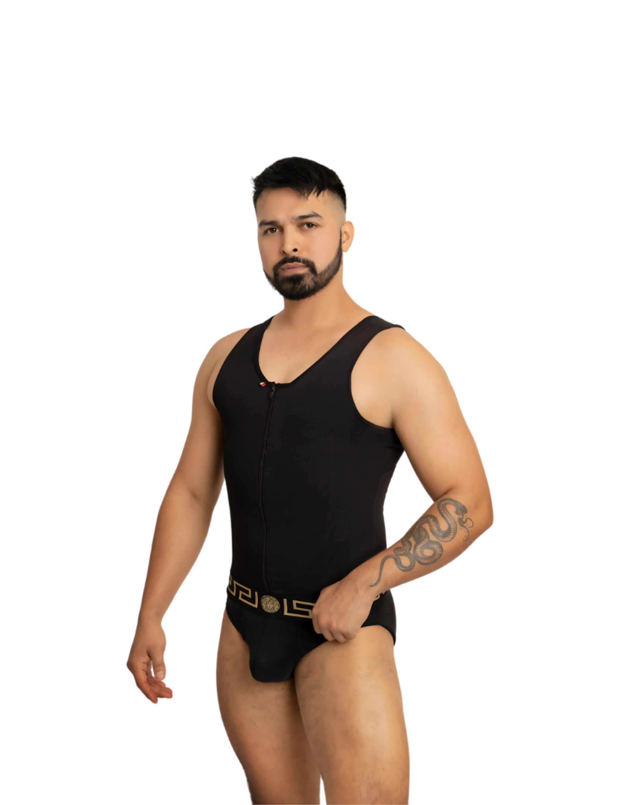 Faja Compresión Hombre By Cantu — detalle lateral