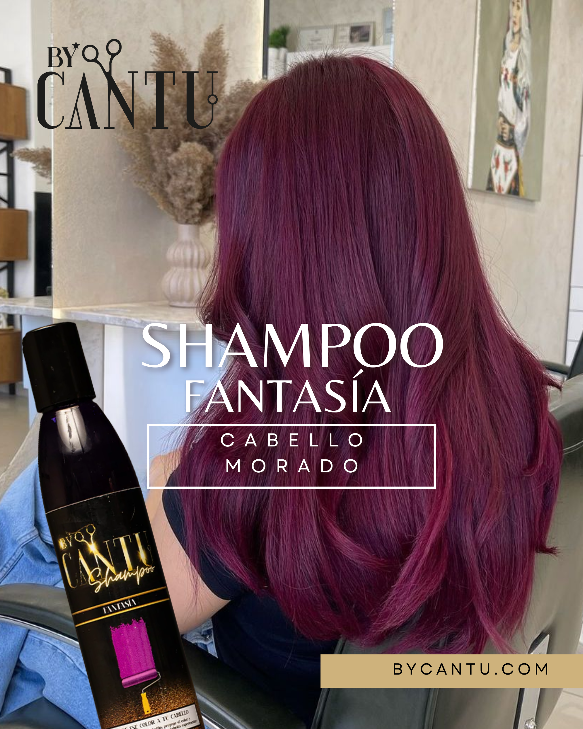 Shampoo Fantasía Cabello Morado