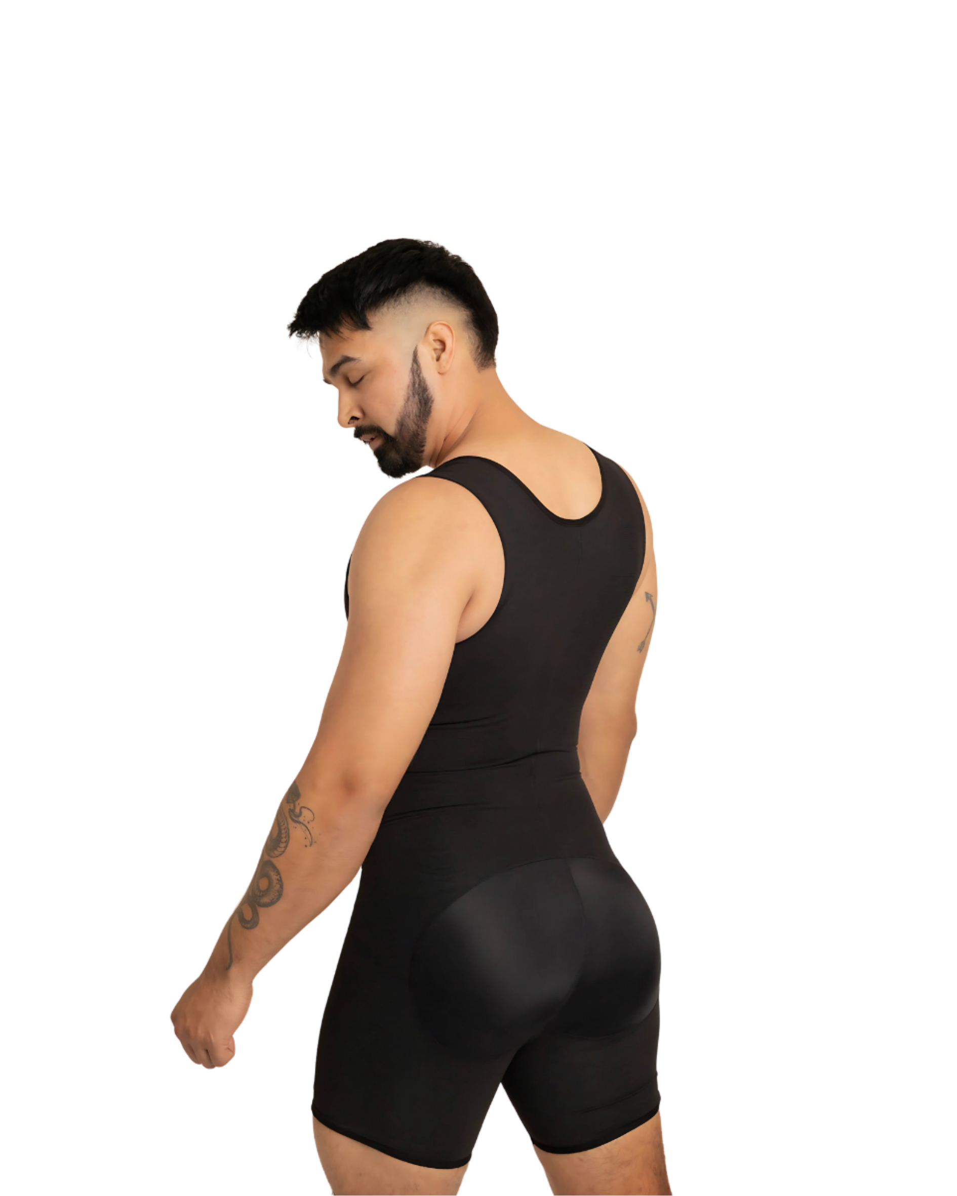 Faja Compresión Hombre By Cantu — vista posterior