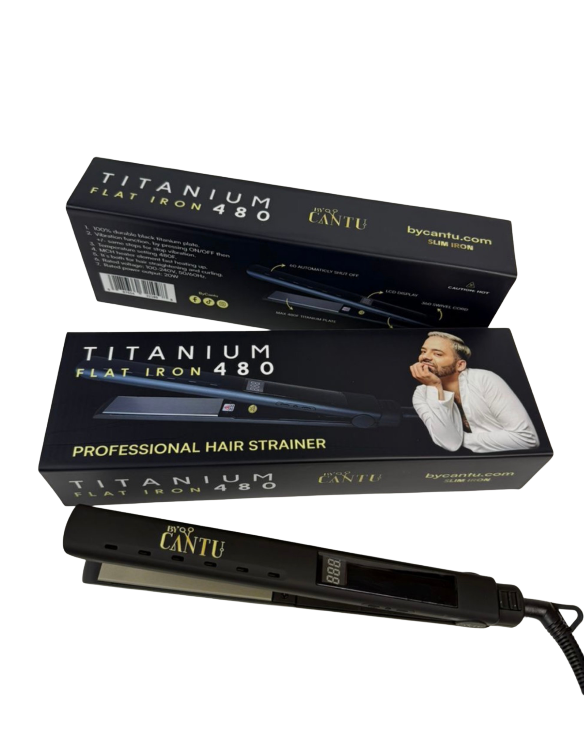 Plancha Titanium Flat Iron 480 Grande