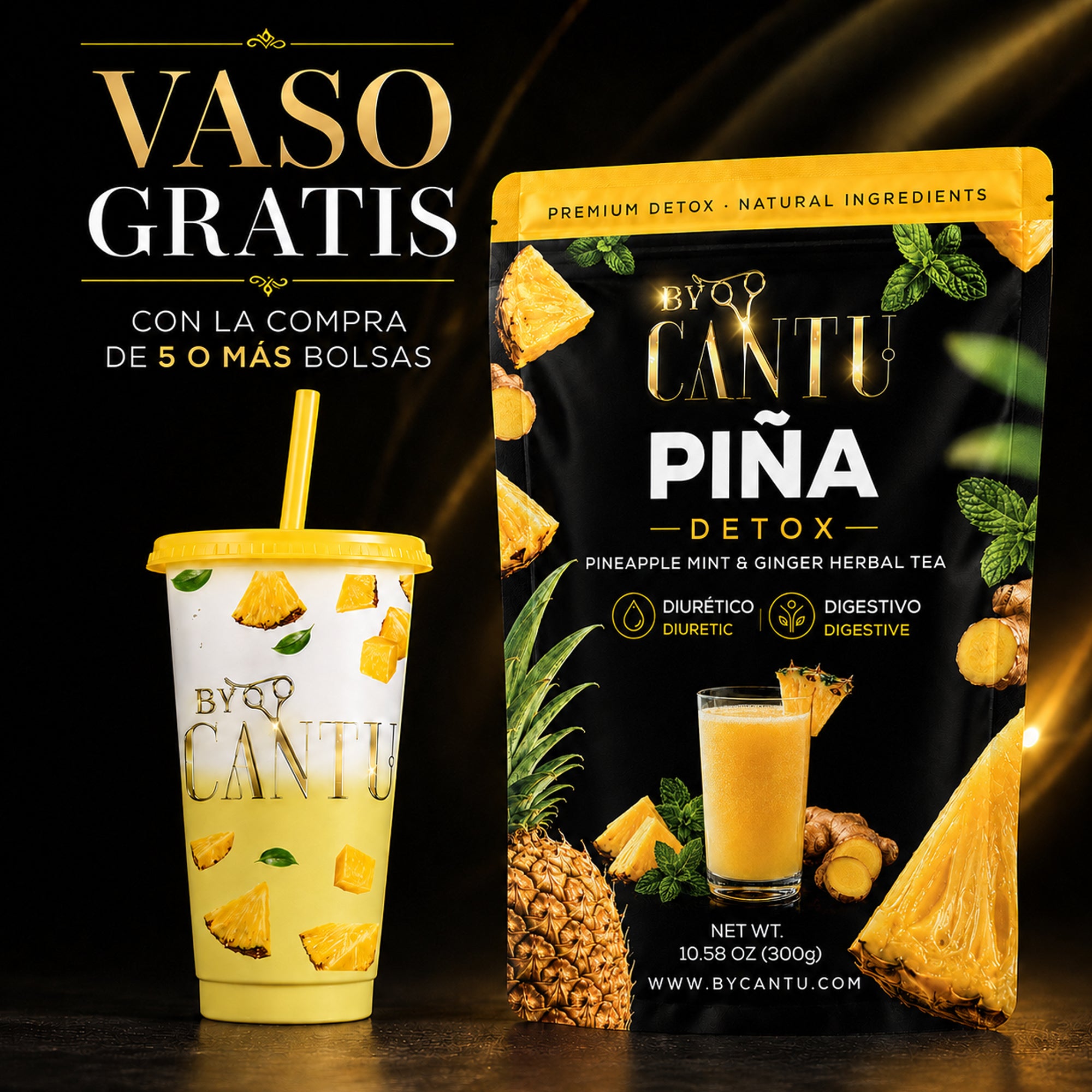 Piña Detox By Cantu