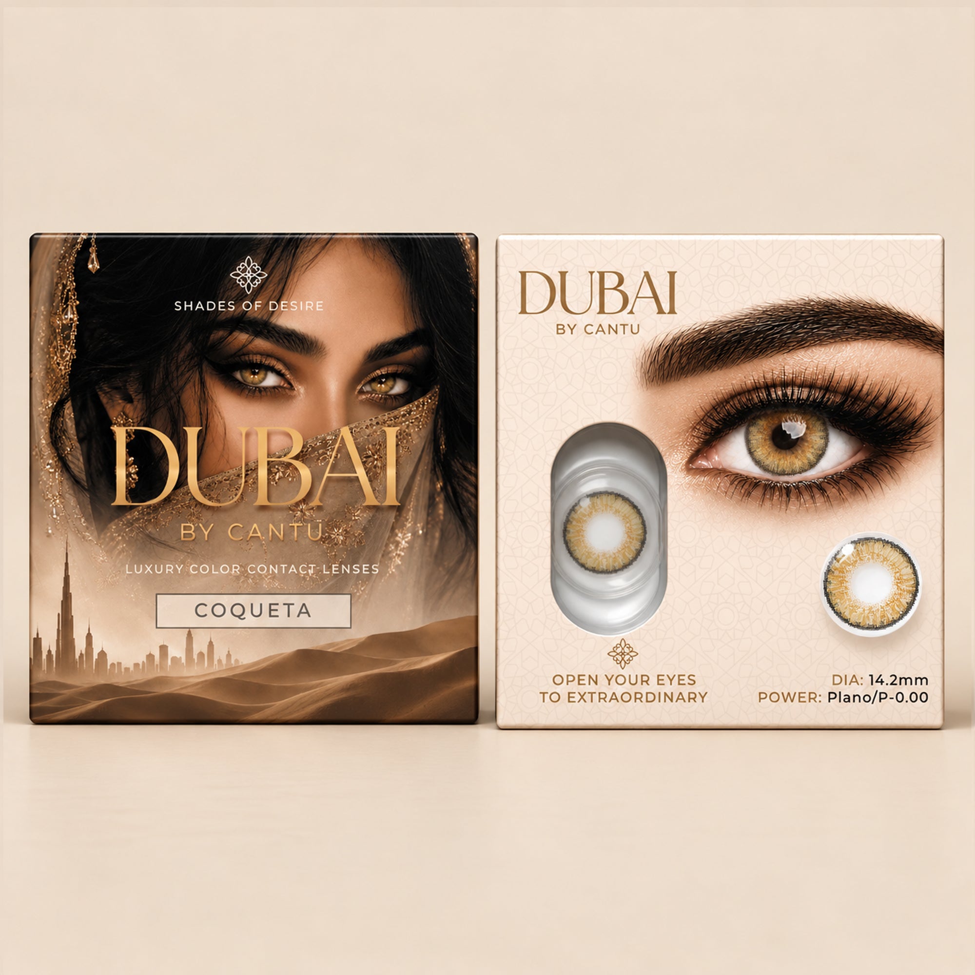 Dubai by Cantu – Coqueta | Lentes de Contacto de Color 14.2 mm