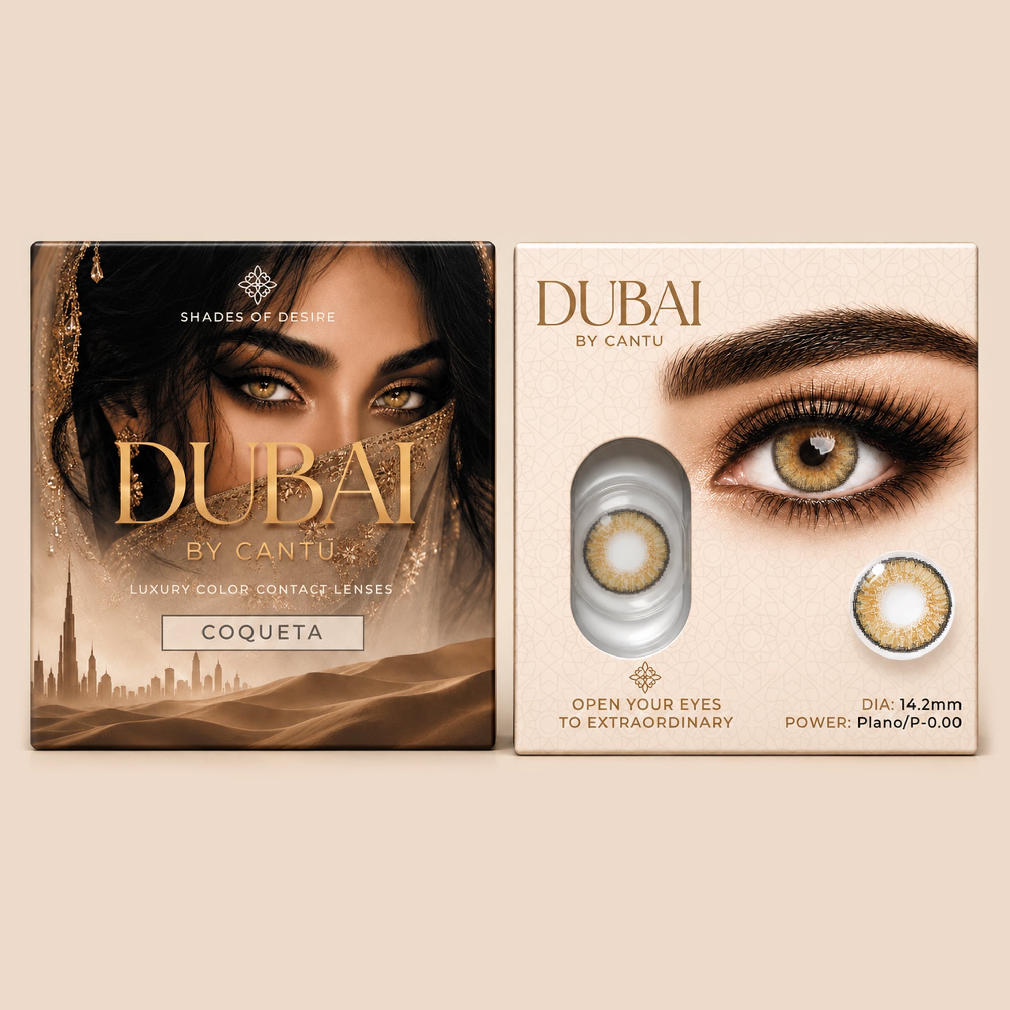 Dubai by Cantu – Coqueta | Lentes de Contacto de Color 14.2 mm