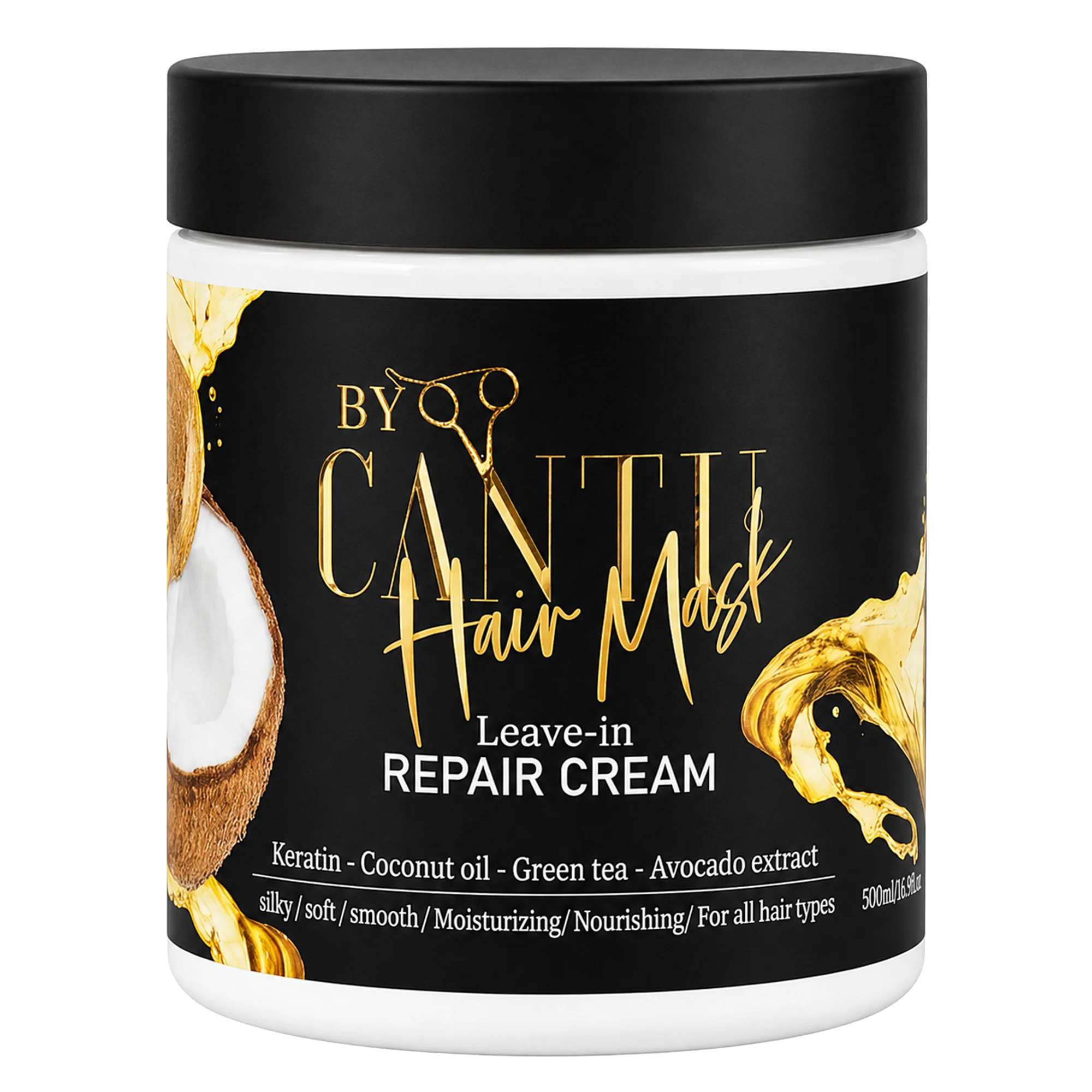 Hair Mask Leave-In Repair Cream – Intensive Hydration and Deep Repair for Dry and Damaged Hair