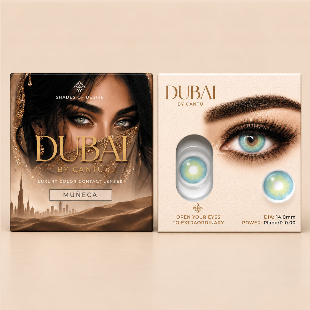 Dubai by Cantu – Muñeca | Lentes de Contacto de Color 14.0 mm