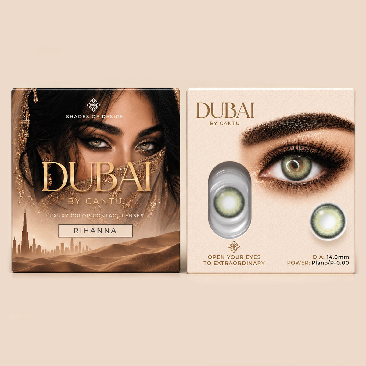 Dubai by Cantu – Rihanna | Lentes de Contacto de Color 14.0 mm